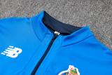 24-25 Porto Fancy blue Half Pull Tracksuit