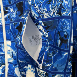 2024 Japan Anime Edition Blue & White Double Sided Windbreaker