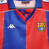 1992-1995 Mens Barcelona  Home Retro Soccer Jersey