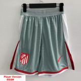 24-25  Atletico Madrid  Away Player Version Shorts Pants