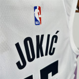 Mens Denver Nuggets Nike White 2025 Swingman Jersey - City Edition