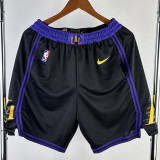 23-24 LAKERS Black City Edition Top Quality NBA Pants