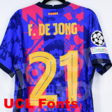 21-22 Mens Barcelona Third Fans Soccer Jersey
