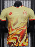 24-25 Spain Yellow Special Edition Player Version Soccer Jersey