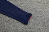 24-25 PSG Royal blue Half Pull Tracksuit