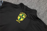 Mens Brazil Training Suit Black Jesus 2024