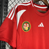 24-25 Hungary Home Fans Soccer Jersey