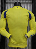 24-25 AL-Nassr Home Long Sleeve Player Version Soccer Jersey