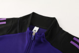24-25 Germany Purple Black Jacket Tracksuit #02