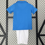 1987-1988 Napoli Home Kids Retro Soccer Jersey