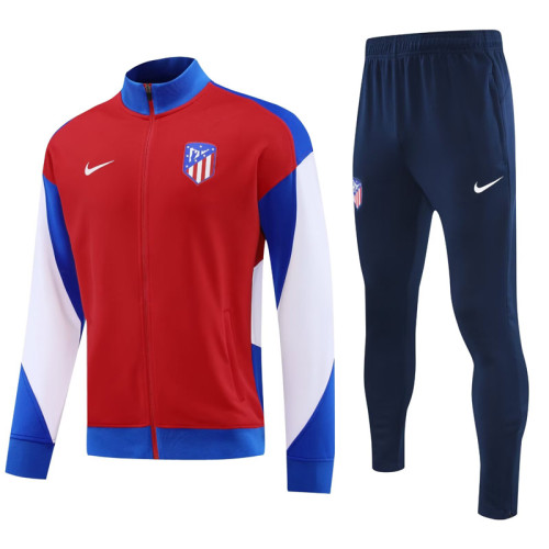 24-25  Atletico Madrid  Red Jacket Tracksuit