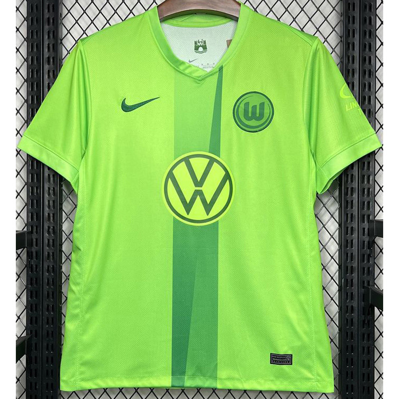 24-25 Wolfsburg Home Fans Soccer Jersey
