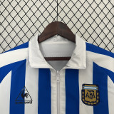 24-25 Argentina Blue & White Double Sided Windbreaker
