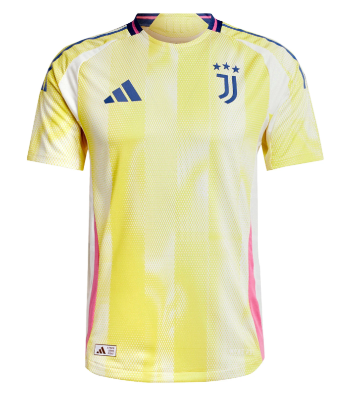 Mens Juventus Away Authentic Jersey 2024/25 - Match