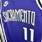 Mens Sacramento Kings Nike Purple Hardwood Classic Swingman Jersey