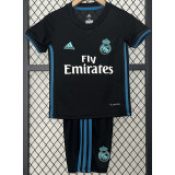 2017-2018  Real Madrid  Away Kids Retro Soccer Jersey