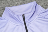 2024 NK Purple Half Pull Tracksuit