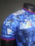 24-25 Japan Anime Edition Blue Player Version Soccer Jersey