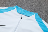 24-25 TOT White Half Pull Tracksuit