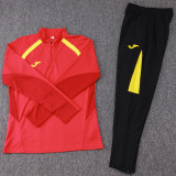 2024 JOM Red Half Pull Tracksuit