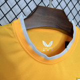 24-25 Bilbao Yellow Goalkeeper Fans Soccer Jersey