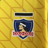 24-25 Colo-Colo Yellow GoalKeeper Fans Soccer Jersey