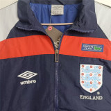 Mens England All Weather Windrunner Jacket Black Classic 2025