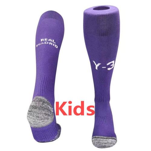 24-25 Real Madrid Y-3 Purple Kids Socks