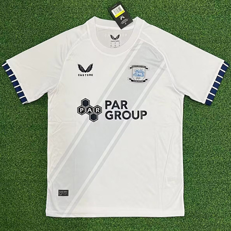 24-25 Preston North End Home Fans Soccer Jersey