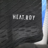 24-25  Real Madrid Blue Black Special Edition Player Version Soccer Jersey