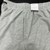 M16 Jordan Grey Pure Cotton Fabric Casual Short Pants