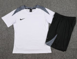 2024 NK White Training Short Suit