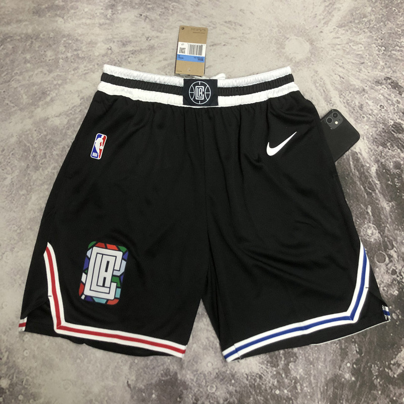 22-23 CLIPPERS Black City Edition Top Quality NBA Pants