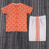 Kids Retro Netherlands Home Jersey 1988