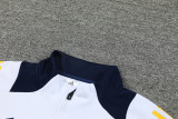 24-25  Real Madrid  White Jacket Tracksuit