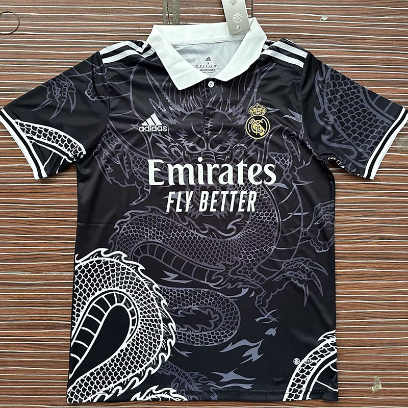 2023 Real Madrid  Special Edition Black Training Shirts