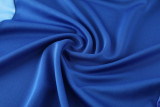 2024 AD Fancy blue Half Pull Tracksuit #AB07