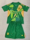 24-25 ARS Green GoalKeeper Kids Soccer Jersey