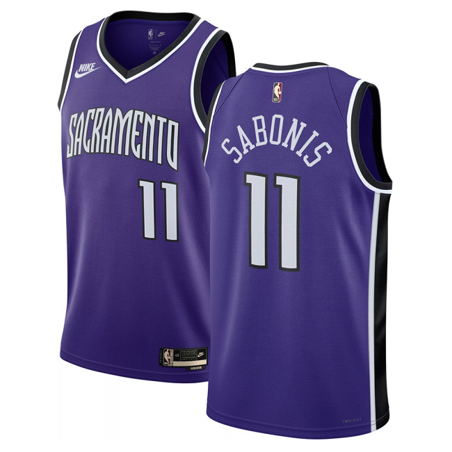 Mens Sacramento Kings Nike Purple Hardwood Classic Swingman Jersey