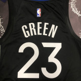 2020 Warriors GREEN #23 Black Grey Top Quality Hot Pressing NBA Jersey