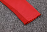 2024 JOM Red Half Pull Tracksuit