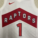 22-23 Raptors McGRADY #1 White Top Quality Hot Pressing NBA Jersey