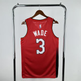 Mens Miami Heat Nike Red 2024/25 Swingman Jersey - City Edition