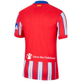 24-25  Atletico Madrid Home Fans Soccer Jersey