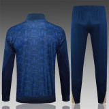 Mens Barcelona Jacket + Pants Training Suit Royal 2024/25