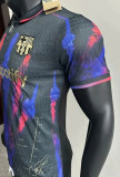 25-26 Mens Barcelona Black Blue Special Edition Player Version Training Shirts