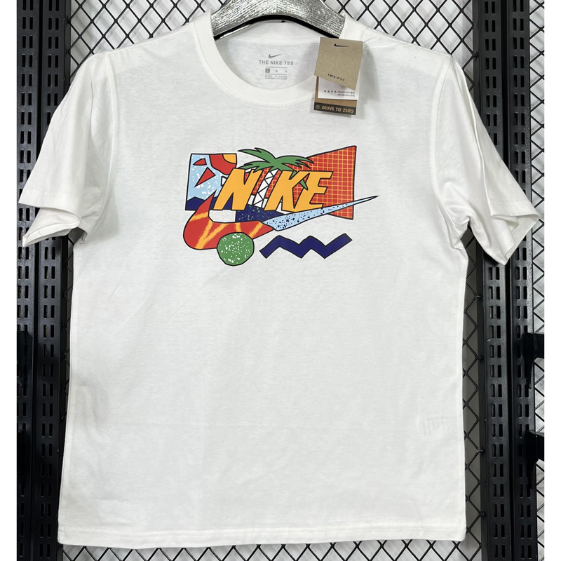 T237 NK White High Quality Casual T-Shirt