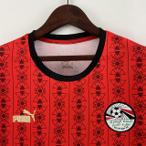 23-24 Egypt Red Fans Soccer Jersey