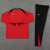2024 NK Red Half Pull Tracksuit