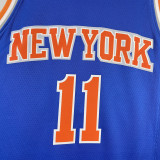 22-23 KNICKS BRUNSION #11 Blue Top Quality Hot Pressing NBA Jersey